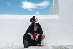 Fotografia de moda, modelos, producto sombreros Aho Ibiza, Fashion photography, models, product photography, Aho Ibiza hats