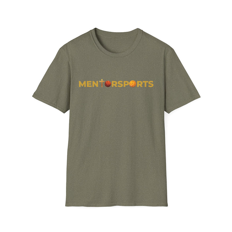 Thumbnail: MentorSports Adult Unisex Softstyle T-Shirt