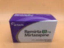 Remirta 15mg Mirtazapine 30粒