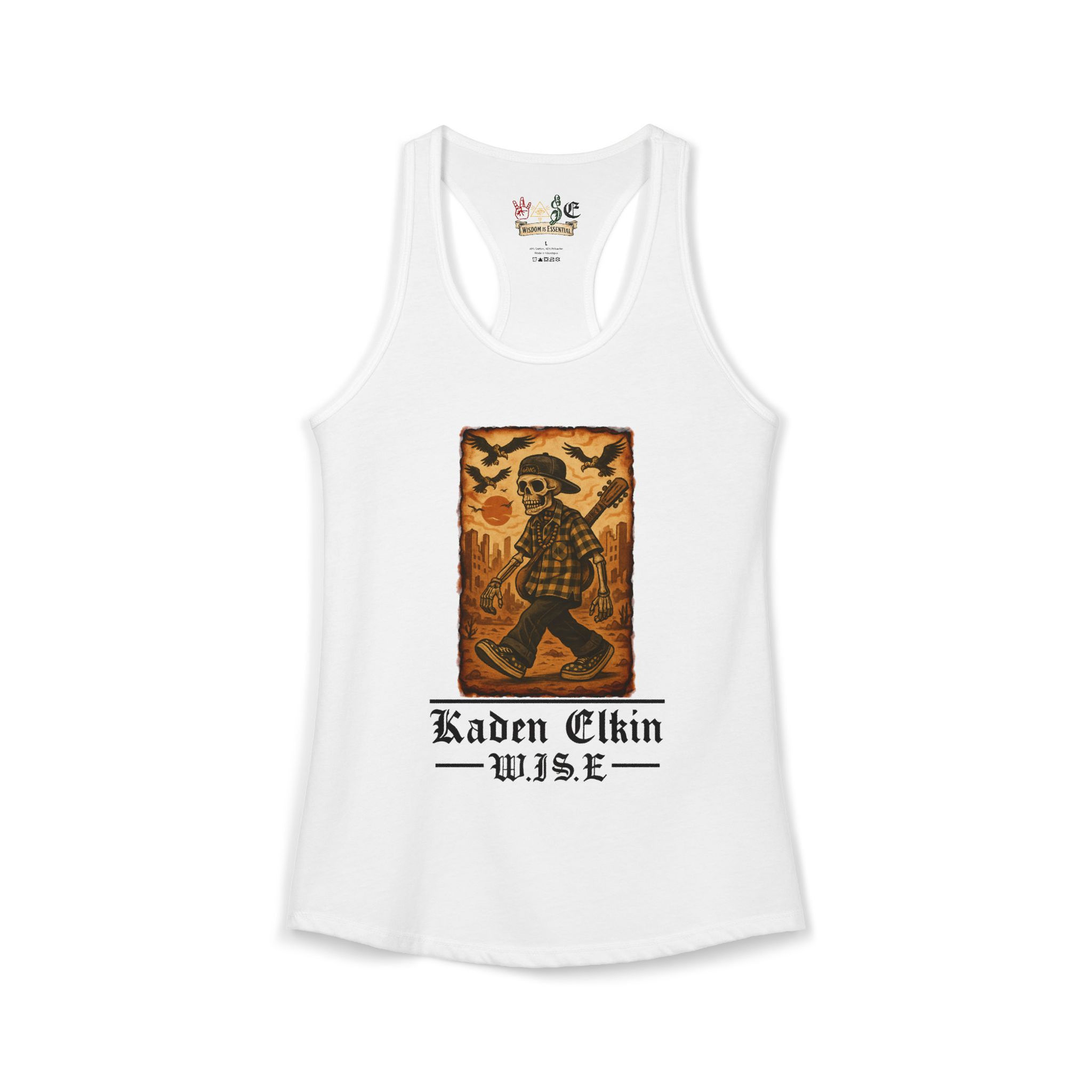Women's Kaden Elkin wise Racerback Tank