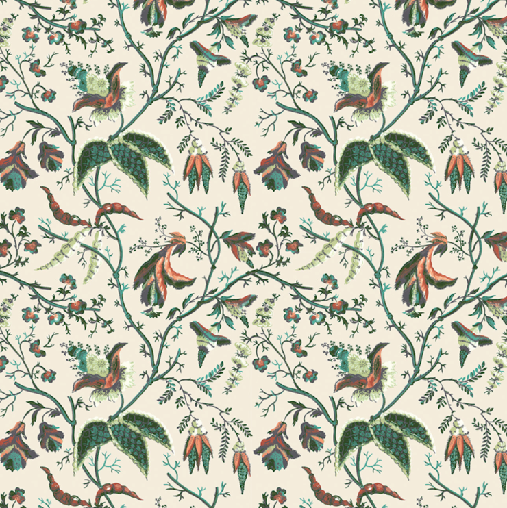Thumbnail: East India WH 158 | Historic Wallpaper | Waterhouse Wallhangings