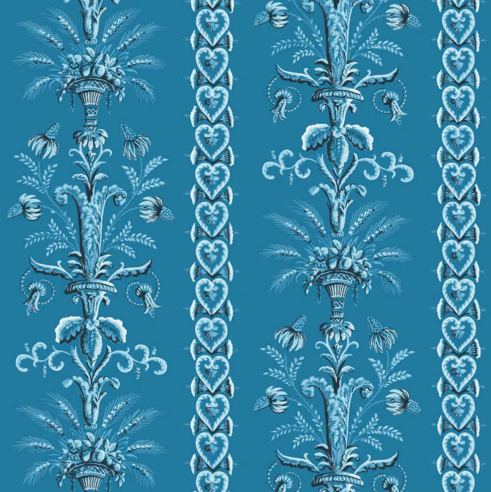 Thumbnail: Directorie Wheat C 87 | Historic Wallpaper | Waterhouse Wallhangings