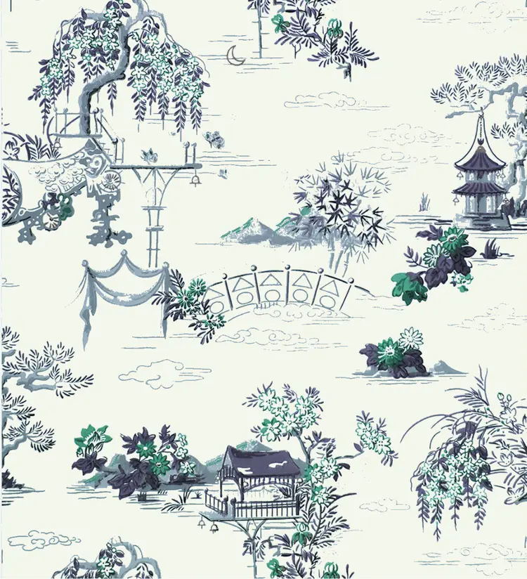 TS 6470 | Historic Wallpaper | Waterhouse Wallhangings