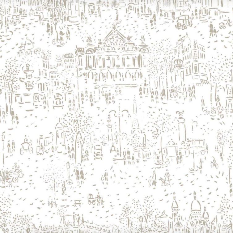 Thumbnail: Monuments of Paris CF 127 | Historic Wallpaper | Waterhouse Wallhangings