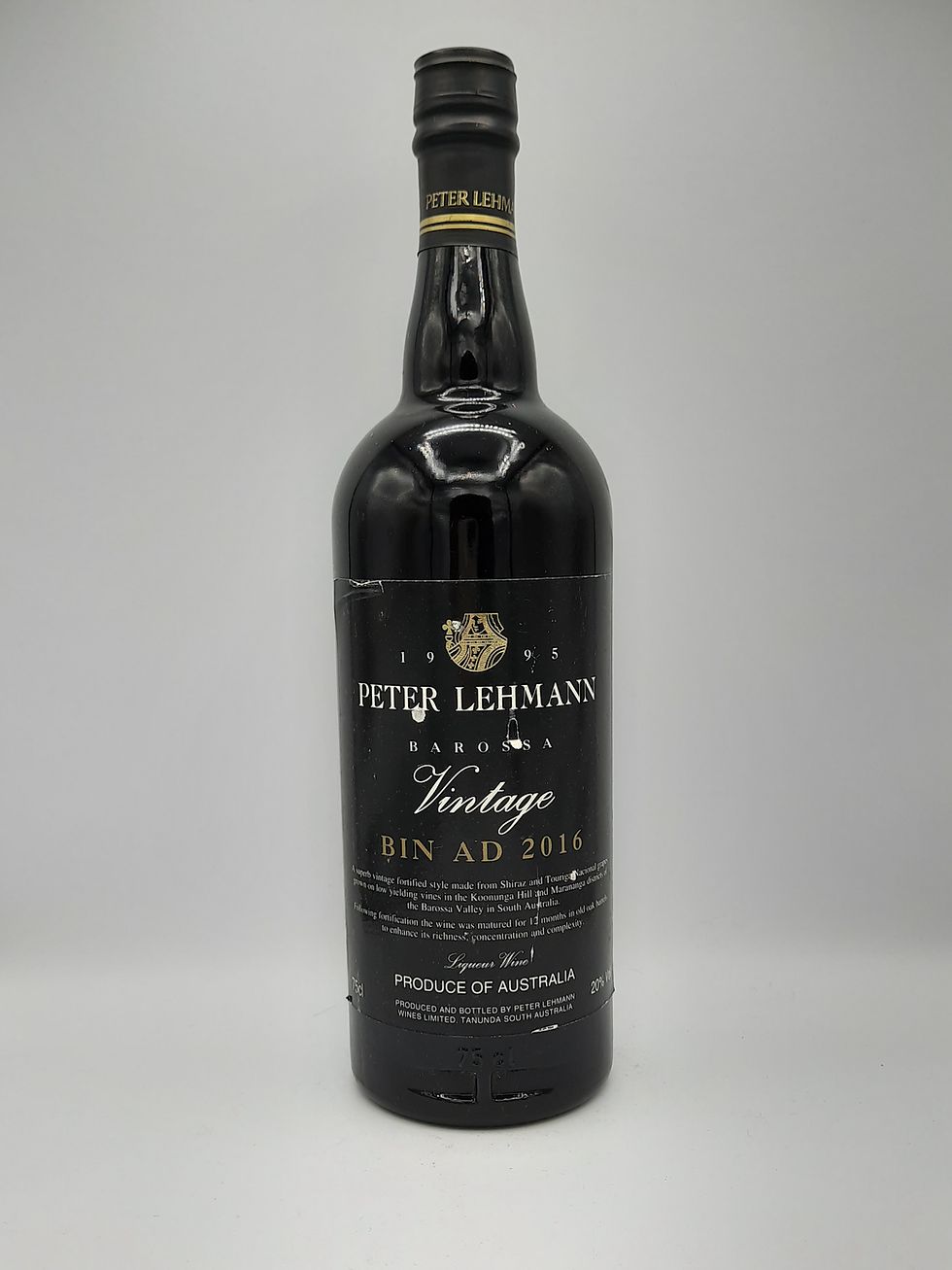 Peter Lehmann Vintage Bin Ad Port