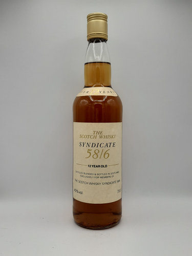 Syndicate 58/6 Blended Scotch Whisky 12 Year Old 70cl | Underwood