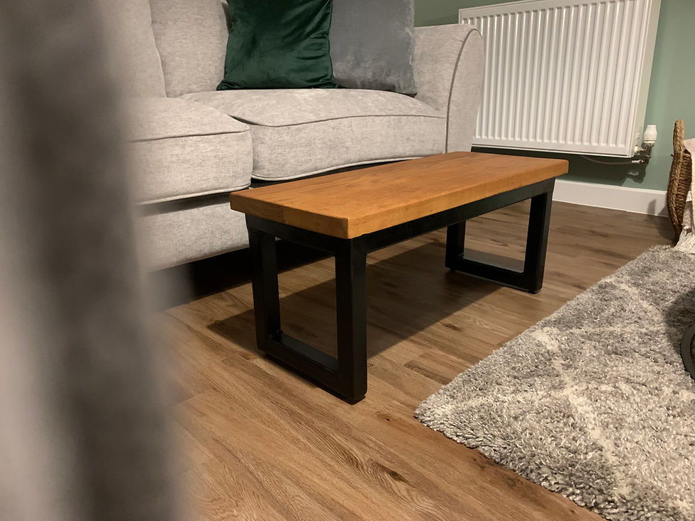Oak coffee table
