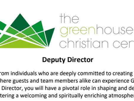 Deputy Director Post - The GreenHouse Christian Centre, Bournemouth