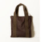Thumbnail: Minimal Brown aubergine leather and straps with hues of neutral beige