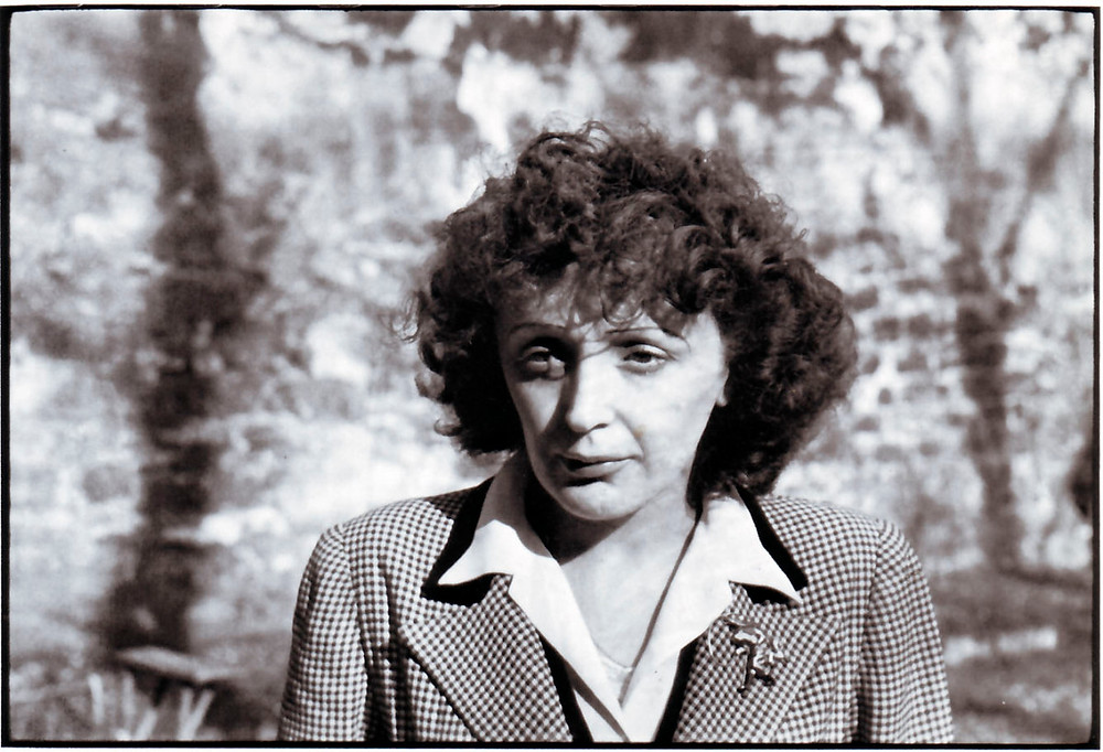 Edith Piaf, famous French singer