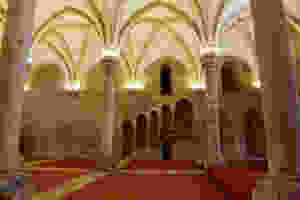 the Refectory at Alcobaça Monastery