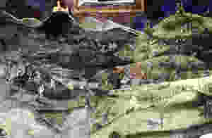 ghost-like figures and burning fields on the "bad" side