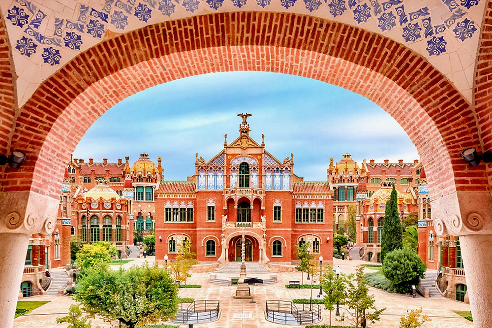 the Hospital de la Santa Creu i Sant Pau