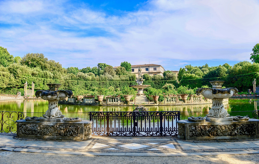 the Boboli Gardens
