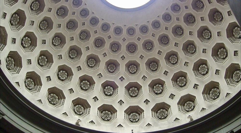 dome of the Laurentian Library