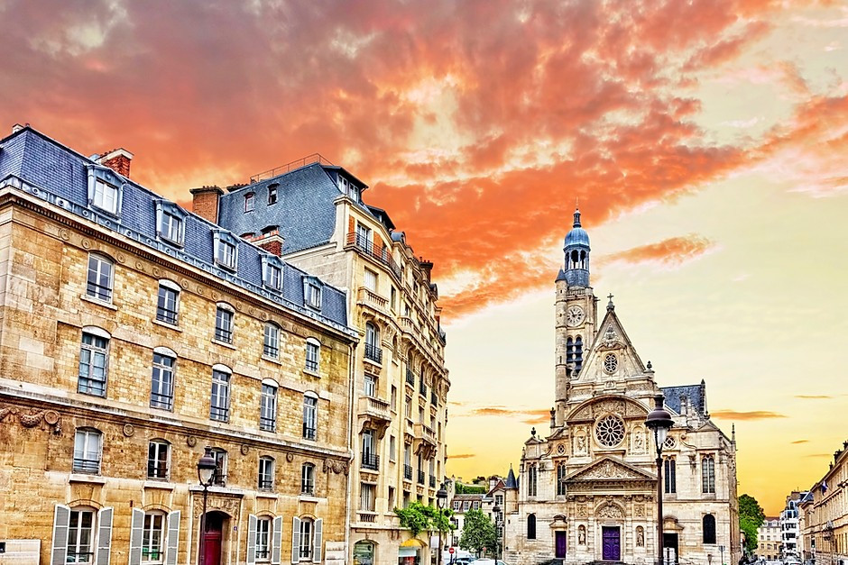 St Etienne du Mont, which makes an appearance in Midnight in Paris