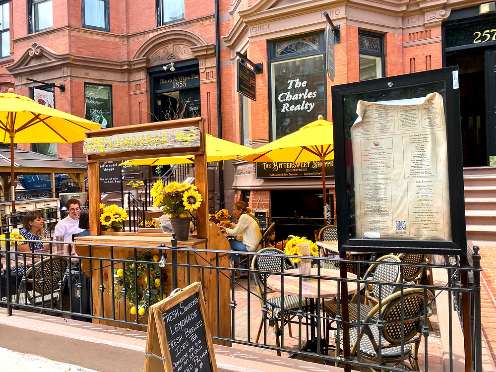 the adorable Bittersweet Shoppe on Newbury Street