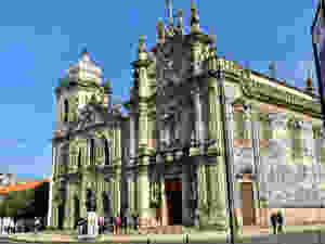 the Instagram famous church, Igreja do Carmo and Carmelitas