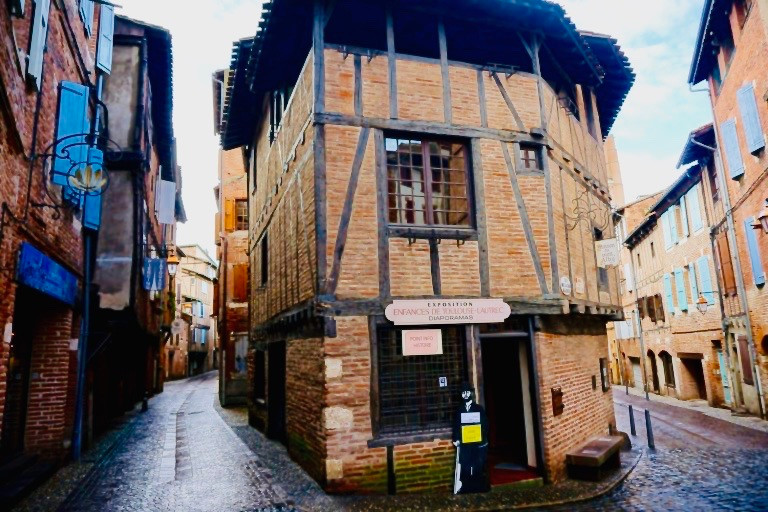 the Castlenau district of Albi France