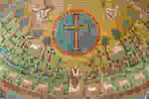 the apse mosaic in Sant’Apollinare in Classe