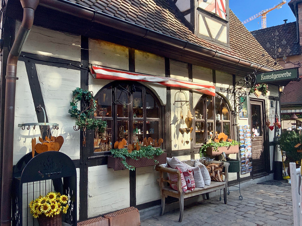 shop in the tiny craftsman's village of Handwerkerhof, where I picked up a few of Nuremberg's famed toys
