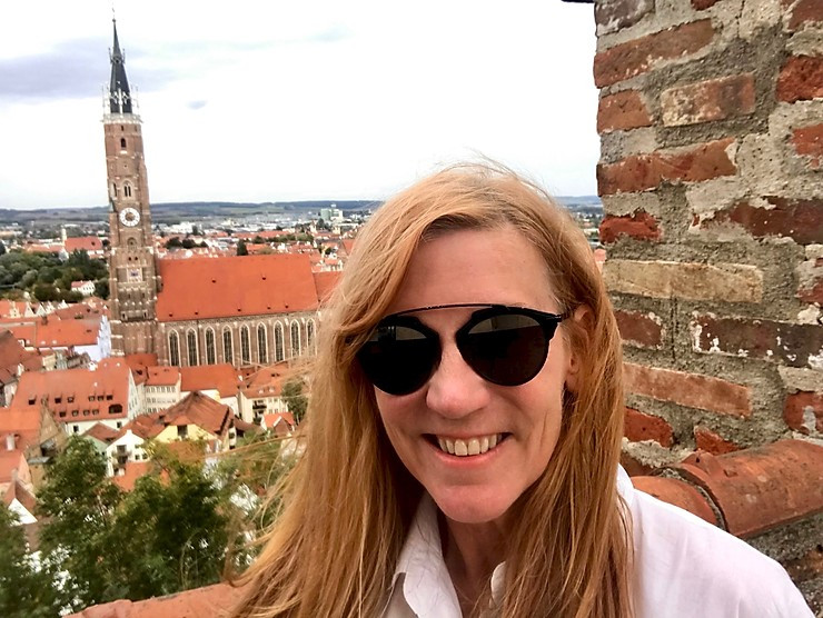 hanging out at the medieval Trausnitz Castle in Landshut Germany