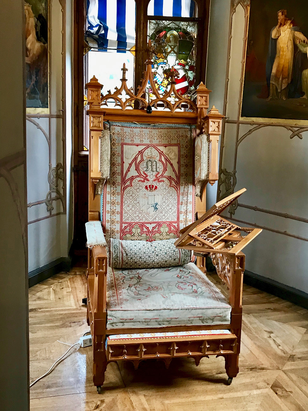 Ludwig's reading chair