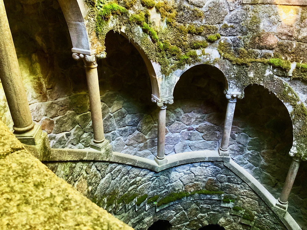 the initiation well at Quinta da Regaleira