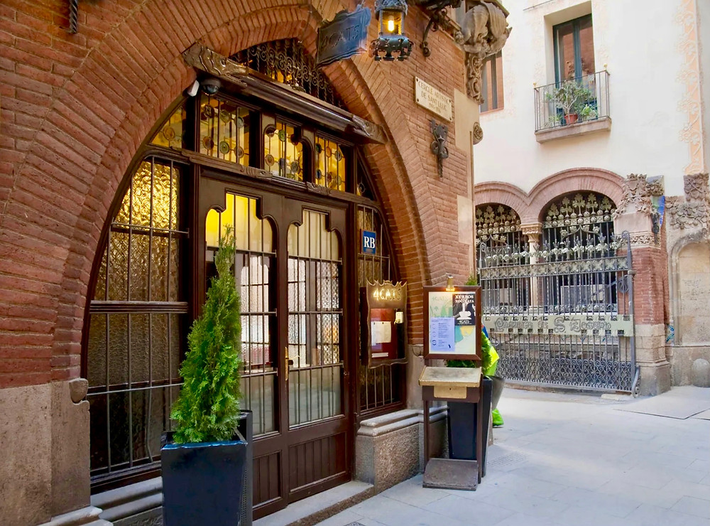 Casa Marti, which houses the restaurant Quatre Gats
