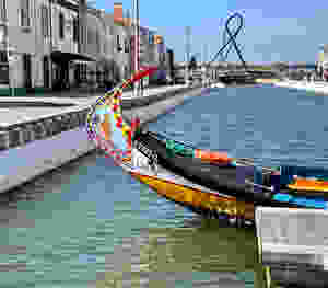 our boat for the expensive 45 minute canal tour
