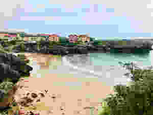 the Playa de Toro beach in LLanes Spain