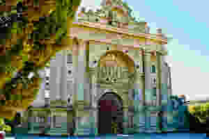 the Gothic Charterhouse of Jerez de la Frontera in Andalucia