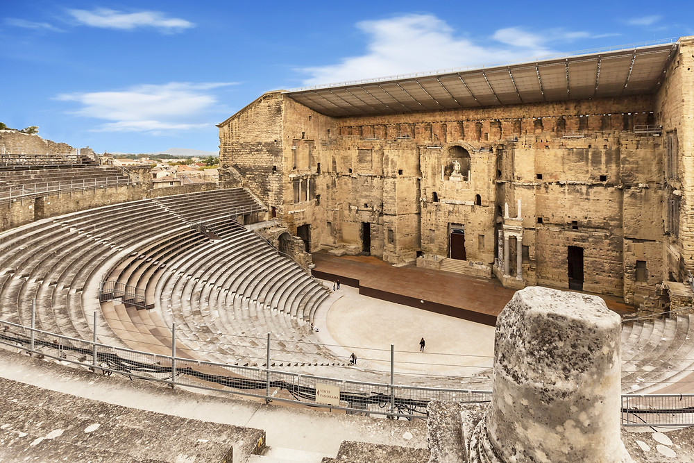 Orange Amphitheater, an unmissable site in in Provence France