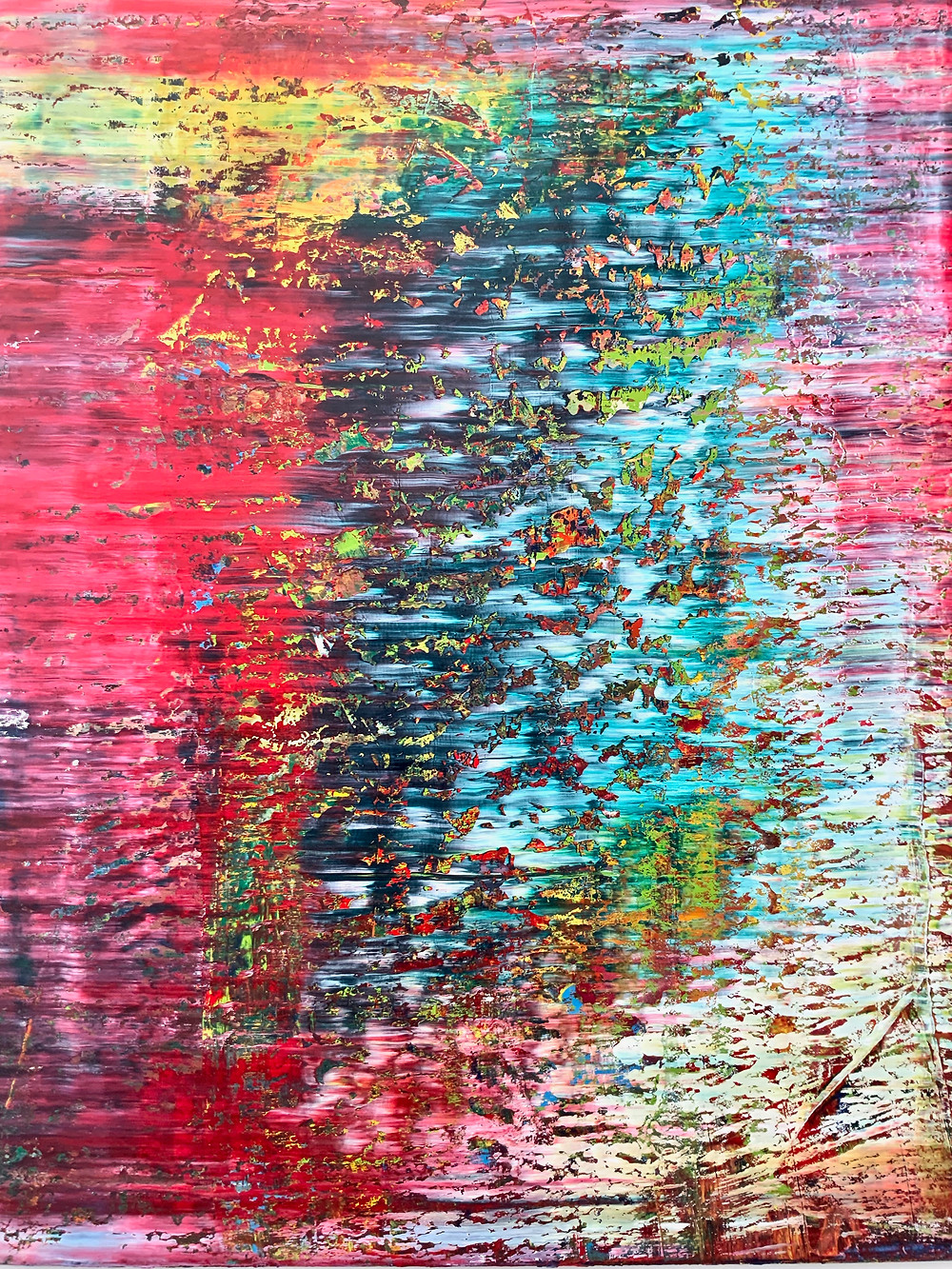 Gerhard Richter, Abstract Picture, 1991 -- in Nuremberg's Neues Musuem