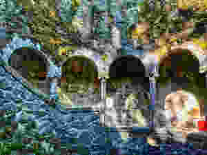 the initiation well at Quinta da Regaleira