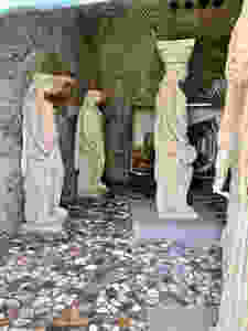 Roman copies of the Erechthion caryatids in the Museum of the Canopus