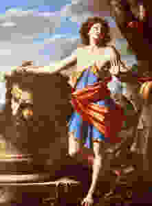 Giovanni Domenico Cerrini, David With the Head of Goliath,