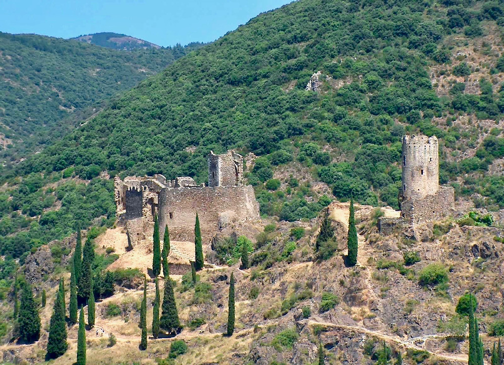the Cathar Castles of Lastours France