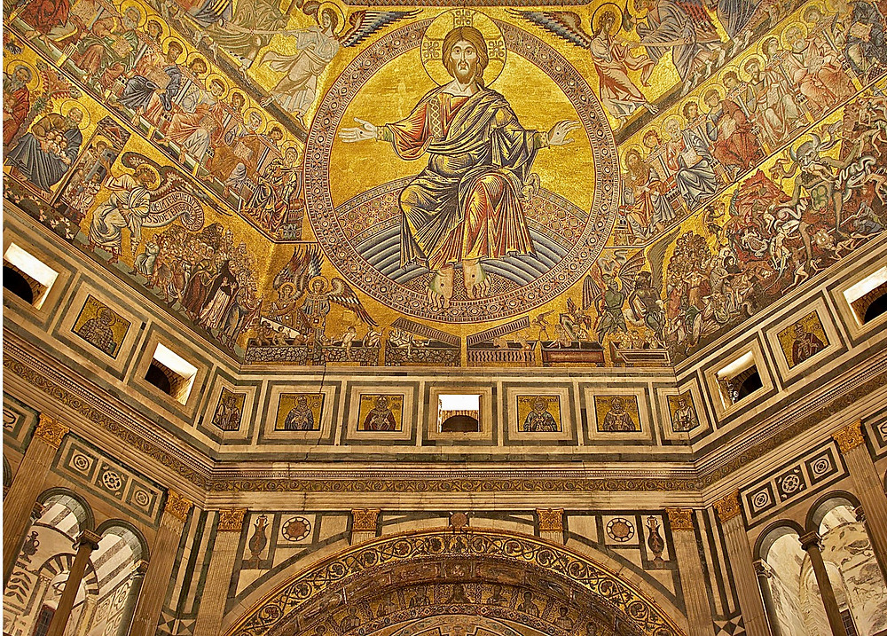 Florence Baptistery, The Last Judgment mosaic