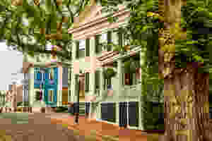 upper Main Street In Nantucket MA