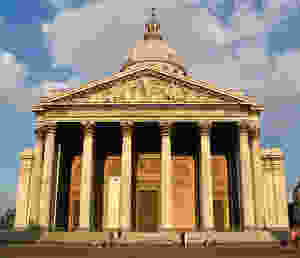 the Pantheon in Paris' Latin Quarter