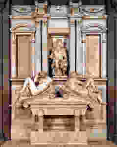 Giuliano de Medici's tomb in the Medici Chapel