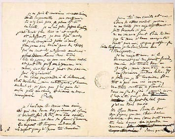 letter from Rodin to Claudel professing his desperate love