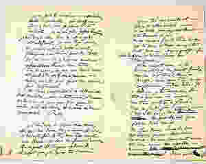 letter from Rodin to Claudel professing his desperate love