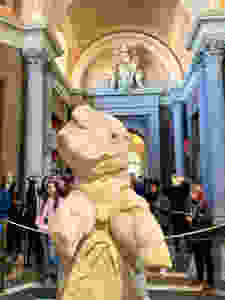 the Belvedere Torso in the Vatican Museums