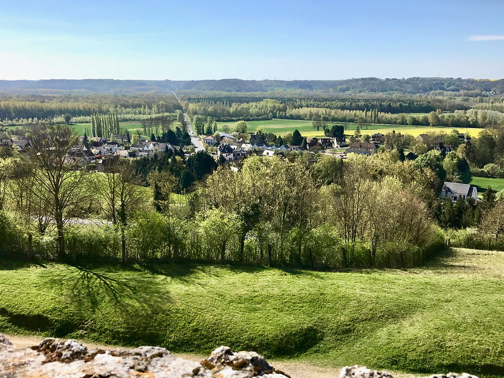 nature lovers can appreciate the beautiful countryside before hitting the ruins