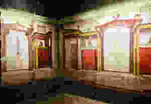 frescos in the Room of the Masks