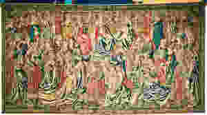 Flemish tapestry from the early 1600s in the Great Watching Chamber