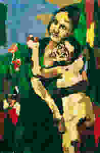 Oskar Kokoschka, Mother and Child, 1922