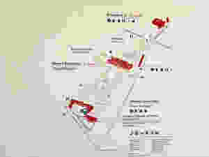 map of there Belvedere Museum in Vienna